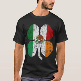 Irish Mexiko Flag Mexiko Irland St Patricks Day T-Shirt