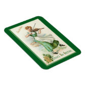 Irish Miss mit Violin Flexible Magnet (Rechte Seite)
