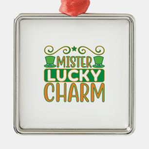 Irish Mister Lucky Charm Ornament Aus Metall