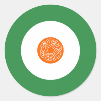 Irish Mod Round Sticker 2