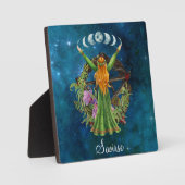 Irish Moon Goddess Fotoplatte (Vorderseite)