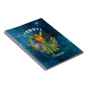 Irish Moon Goddess Notizblock (Rechte Seite)