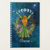 Irish Moon Goddess Planer (Vorderseite)
