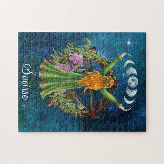 Irish Moon Goddess Puzzle (Horizontal)