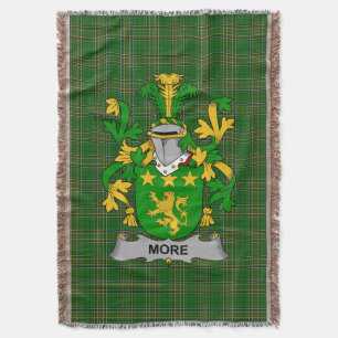 Irish More or O_More Coat of Arms Familienwappen I Decke