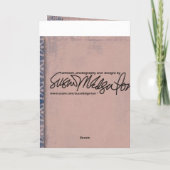 Irish Mother's Day Card Karte (Rückseite)