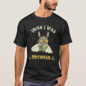 Irish Mothman St. Patrick's Day T-Shirt (Vorderseite)
