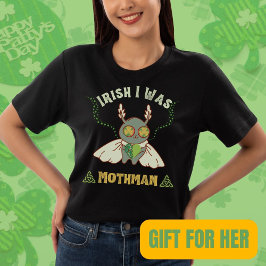 Irish Mothman St. Patrick's Day T-Shirt