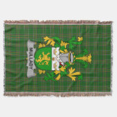 Irish Mullady oder O_Mullady Coat of Arms Family C Decke (Vorderseite)