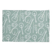 Irish Music Instruments Single Pillowcase Standard Kissenbezug (Rückseite)