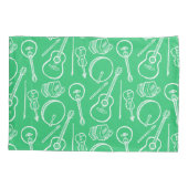 Irish Music Instruments Single Pillowcase Standard Kissenbezug (Rückseite)