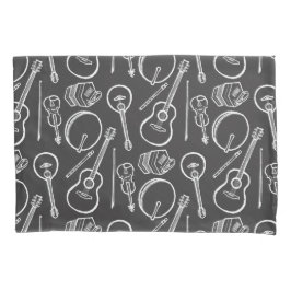 Irish Music Instruments Single Pillowcase Standard Kissenbezug