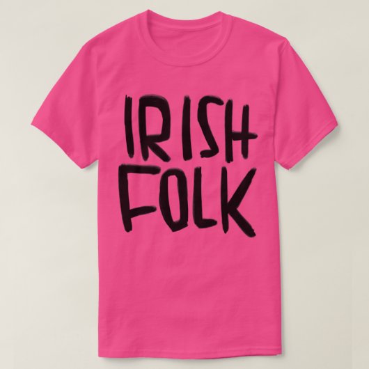 Irish Music Irish Folk T-Shirt (Design vorne)