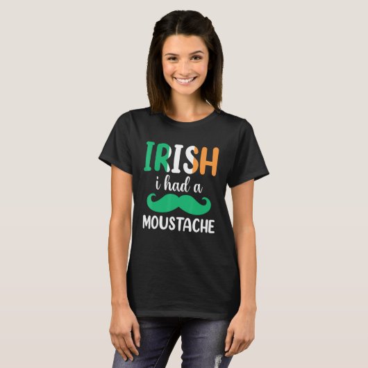 Irish Mustache Irish T-Shirt (Vorne ganz)