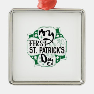 Irish My First ST Patrick S Day Ornament Aus Metall