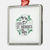 Irish My First ST Patrick S Day Ornament Aus Metall (Links)