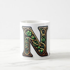 Irish N Monogram Coffee Mug Kaffeetasse