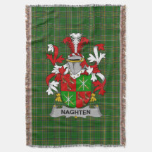 Irish Naghten oder O_Naghten Coat of Arms Family C