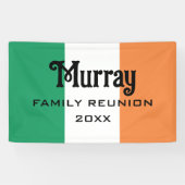 Irish Name Name Name Custom Banner (Horizontal)