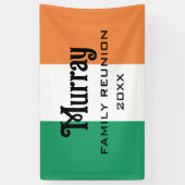 Irish Name Name Name Custom Banner (Vertikal)