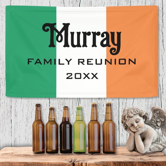 Irish Name Name Name Custom Banner