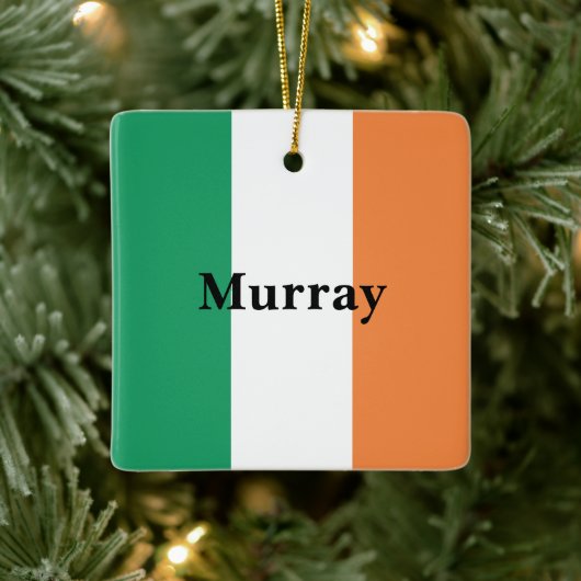 Irish Name Name Name Custom Keramikornament (Baum)