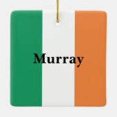 Irish Name Name Name Custom Keramikornament (Rückseite)