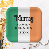 Irish Name Name Name Custom Pappteller