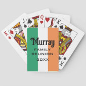 Irish Name Name Name Custom Spielkarten (Rückseite)