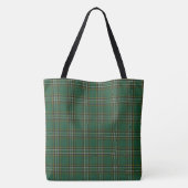 Irish National Clan Tartan Tote Bag Tasche (Rückseite)