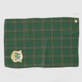 Irish National Original Irish Tartan Golfhandtuch (Horizontal)
