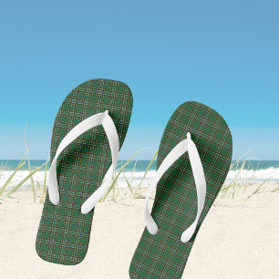 Irish National Tartan Badesandalen