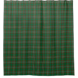 Irish National Tartan Duschvorhang