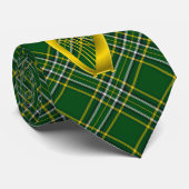 Irish National Tartan Necktie mit Harp Krawatte (Gerollt)
