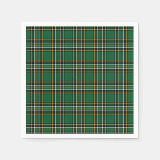 Irish National Tartan Serviette (Vorderseite)