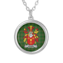 Irish Necklace Adams Coat of Arms Familienwappen