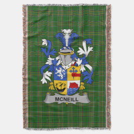 Irish Neill oder O_Neill Coat of Arms Familienwapp Decke