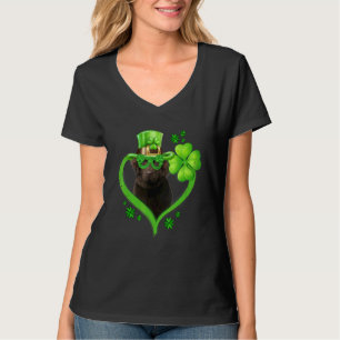 Irish Newfundland Dog Liebe Kleeblatt St Patrick S T-Shirt