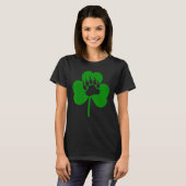 Irish Niedlich Bear Paw C St Patrick's Day Lucky S T-Shirt (Vorne ganz)