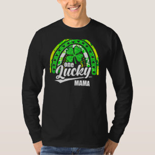 Irish Niedlich Rainbow Green Clover Patrick's Day  T-Shirt