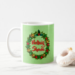 Irish Nollaig Shona Frory Christmas Kaffeetasse