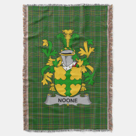 Irish Noone oder O_Noone Coat of Arms Familienwapp Decke