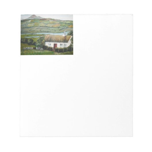 Irish Note Pad Ireland Print Notizblock (Vorderseite)