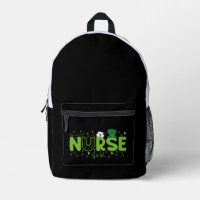 Irish Nurse Stethoscope Scrub Patricks Day Nurses