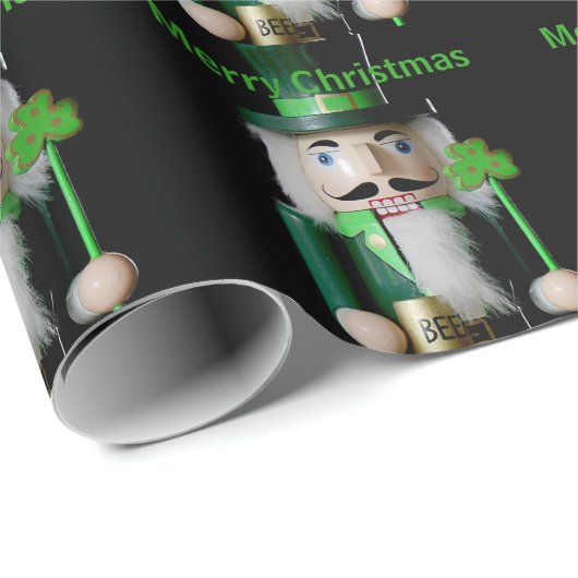 Irish Nutcracker Geschenkpapier (Rolleneckpunkt)