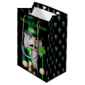 Irish Nutcracker Mittlere Geschenktüte (Vorderseite Schrägansicht)