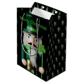 Irish Nutcracker Mittlere Geschenktüte (Rückseite Schrägansicht)