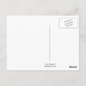 Irish Nymph Fairy Postcard Postkarte (Rückseite)