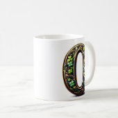 irish O Monogram Coffee Mug Kaffeetasse (VorderseiteRechts)