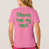 Irish Obama Kind T-Shirt (Rückseite)